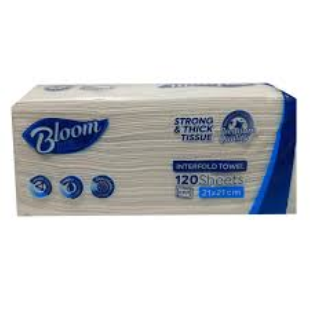 BLOOM FACIAL TISSUES 120 SHEETS TOONS